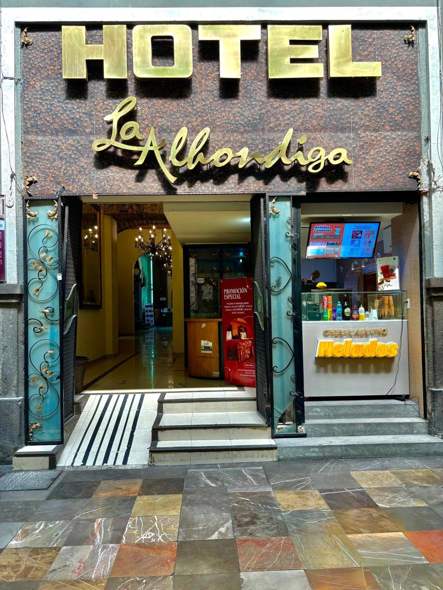 Hotel La Alhondiga Puebla Exterior foto