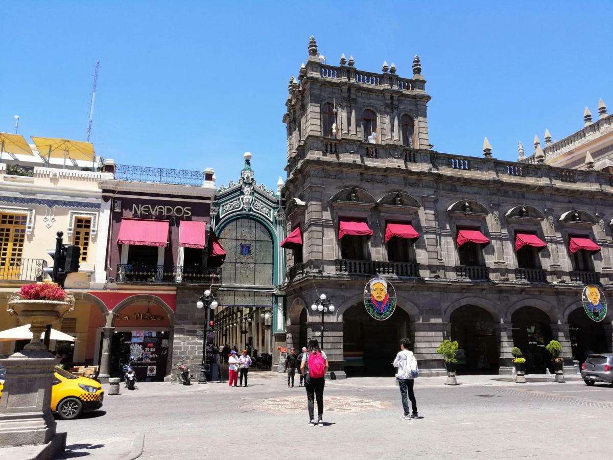 Hotel La Alhondiga Puebla Exterior foto